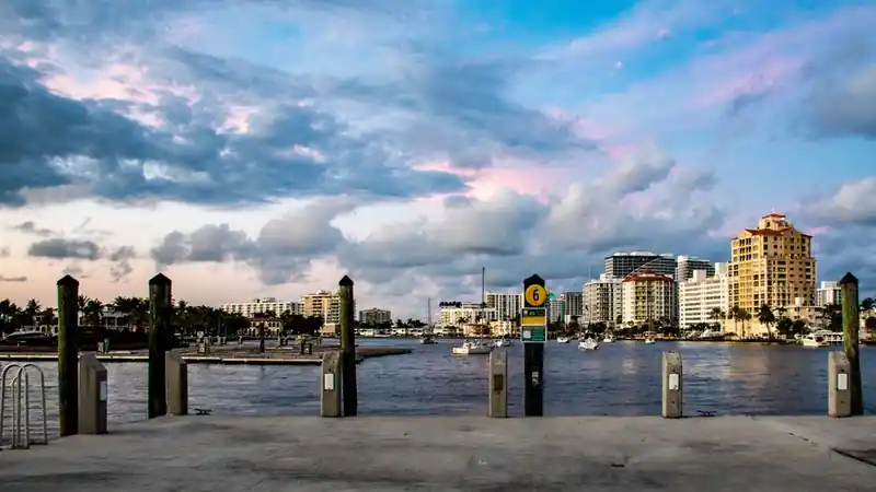West Palm Beach, Florida: the waterfront
