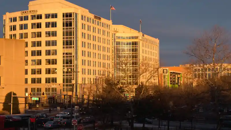 Rockville, Maryland: a building in the town centre